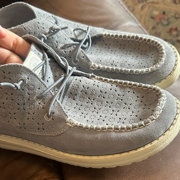 Hey dude Wendy boho Grey Casual Lace-Up Shoe - Picture 4 of 7